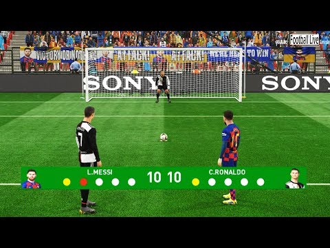 PES 2019 | Penalty Shootout | Team Messi vs Team Ronaldo