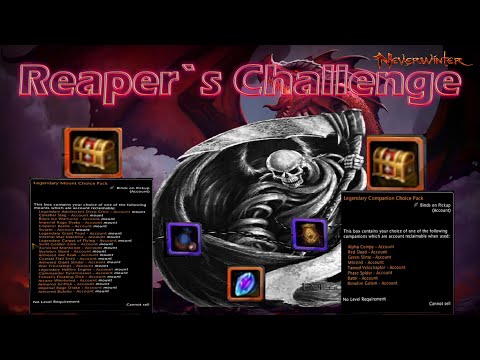 NEVERWINTER MOD 21 - Reaper`s Challenge Rewords / Beginners guide Of Reaper`s Event
