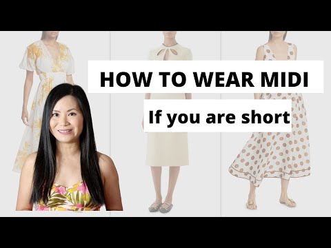 Midi Dresses for Short Girls- How to Make it Work on Petites ▶7:33