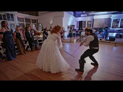 Sam & Teagan's Wedding Sword Fight  | Oct. 4, 2025