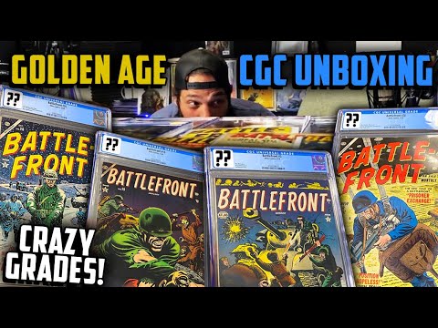 Unboxing GOLDEN AGE Comics Fresh from CGC // High-Grade Golden Age Comic Books ft. The GoldenAgeGuru