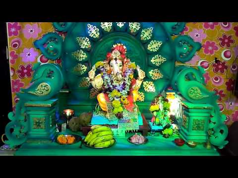 Ketan Divecha Home Ganpati Decoration Video