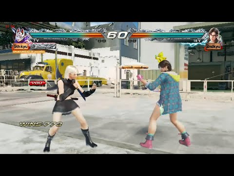332_2 Kunimitsu Ryona vs Julia - Tekken 7 ( Anakin x24 ) sin Grafica