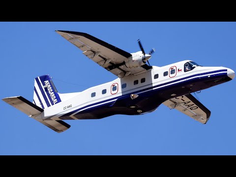 Aerocardal Dornier 228 (CC-AAQ) short takeoff at Santiago Airport (SCL/SCEL)