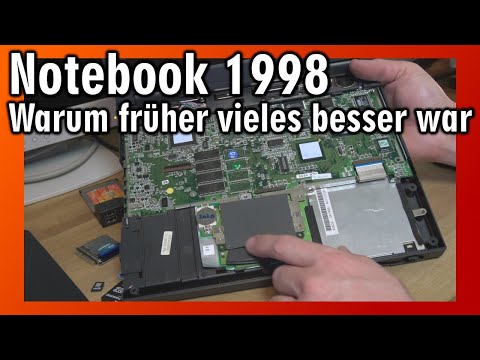Notebook 1998 π» Warum früher vieles besser war β Windows auf SD-Karte