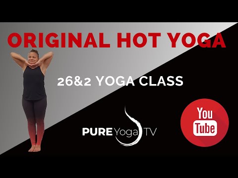 #PureYogaTV 90-Min Original Hot Yoga - SWEAT with Cicely (Bikram Yoga Class)