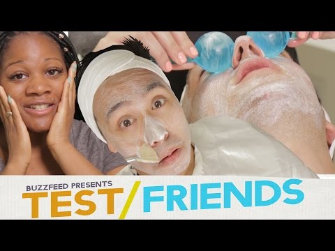 People Get Facials For The First Time • The Test Friends