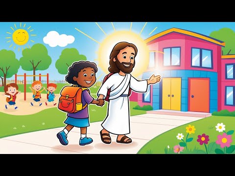 Aprender na Escola Agrada a Deus! 🎵 Música Gospel Infantil
