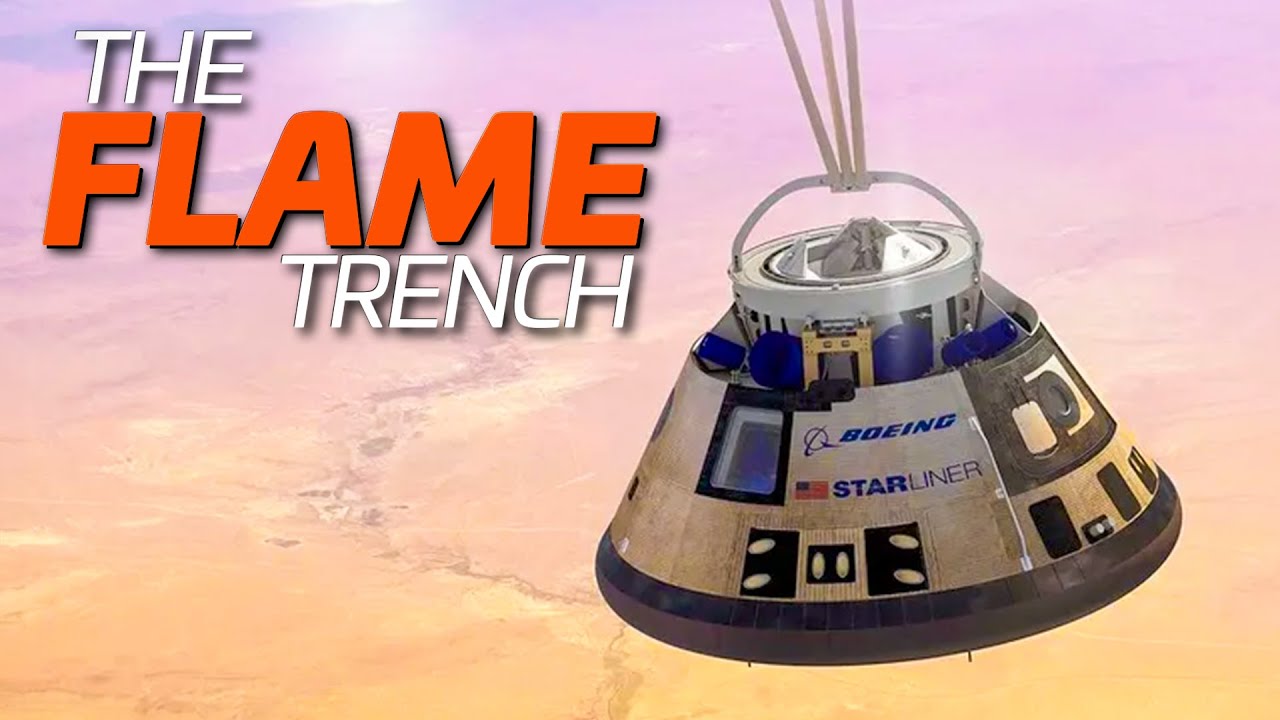 Starliner Leaves the ISS - The Flame Trench