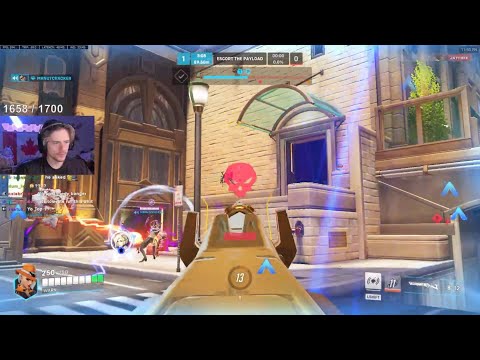 Overwatch 2 Tryhard & Top Ranked Ashe Gameplay By Warn