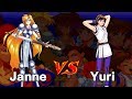 Heroines Forever Katezina Janne D Arc Vs Saki Yuri Sakazaki