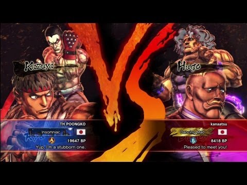 TH POONGKO (Kazuya_Ryu) vs kanaatsu (Hugo_Dudley) SFxTekken