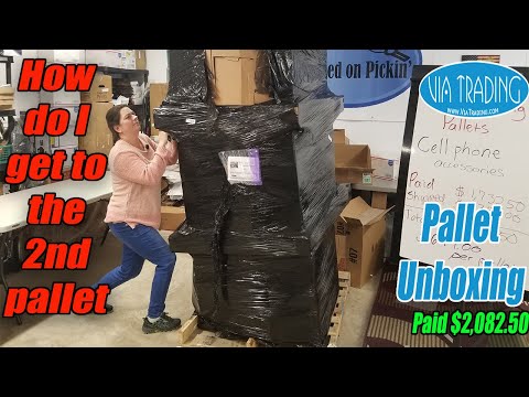 Pallet Unboxing - How do I get to the 2nd Pallet? Via Trading Merchandise - Online Reselling