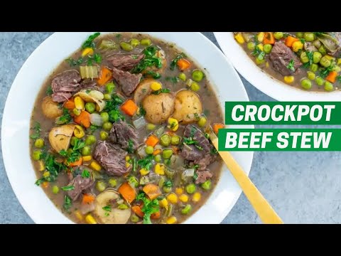 CROCKPOT BEEF STEW | super easy slow cooker recipe