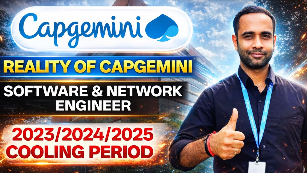 Capgemini - Mass Hiring Reality of Exam| Cooling Period | software engineer