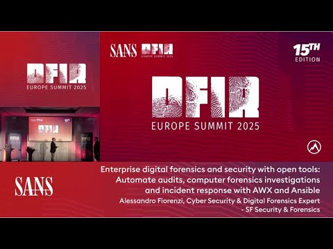 Digital forensics and security: Automate audits, investigations and response with AWX and Ansible