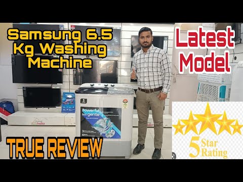 Thumbnail for Samsung WT65R2000HL Demo || Samsung 6.5 Kg Semi Automatic Washing Machine Demo In Hindi || 5 ๐