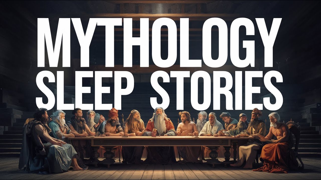 Greek Mythology Stories for Sleep | Relaxing Tales from the Gods | Black Screen With Rain Sounds