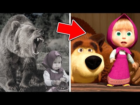 Az Igazi Szomorú És Tragikus Történet Mása És A Medve Mögött!