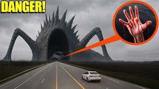 Drone catches LAND EATER Eating a CAR! (We found him!) 