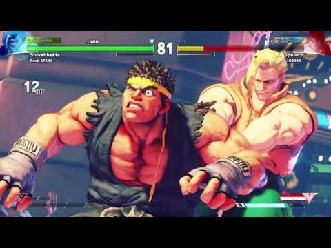 STREET FIGHTER V Charlie Nash vs. Ryu