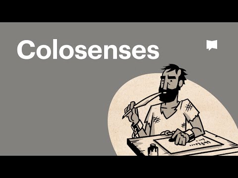 Resumen del libro de Colosenses: un panorama completo animado
