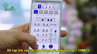 Hướng dẫn lên lịch tưới cho bộ hẹn giờ CO3015 Bluetooth