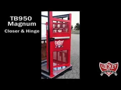 Heavy-Duty Gate Closer & Hinge - Lockey TB950 Magnum