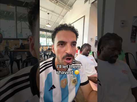 Coach Seif going BALD? 💀 The ending is crazy 😭 #football #futbol #soccer #worldcup #funny