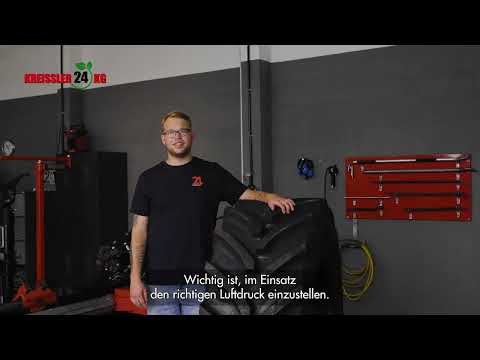 Kreissler24 BKT Agrimax RT Serie. Der leistungsstarke Radialreifen für landwirtschaftliche Maschinen