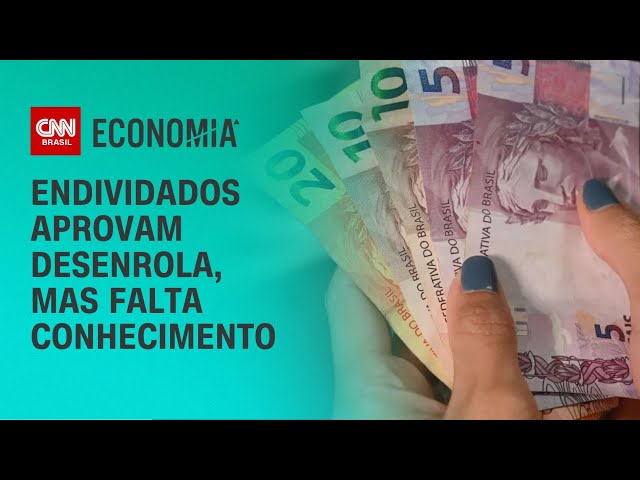 Endividados aprovam o programa Desenrola, mas falta conhecimento | LIVE CNN