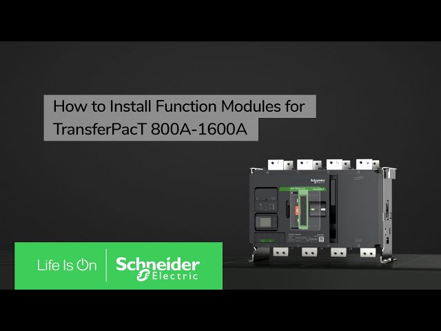 schneider electric Brytare för lägesbyte ta1a active 800a 4p lcd-hmi