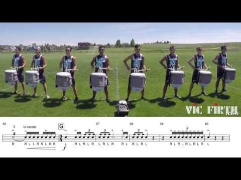 2016 Blue Knights Snares - LEARN THE MUSIC to "Goldenthal"