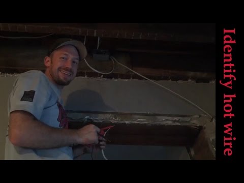 Identify The Hot Wire (Knob And Tube)