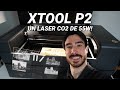 Nouveau laser CO2 55W intelligent: xTool P2! (présentation & premiers tests de gravure)
