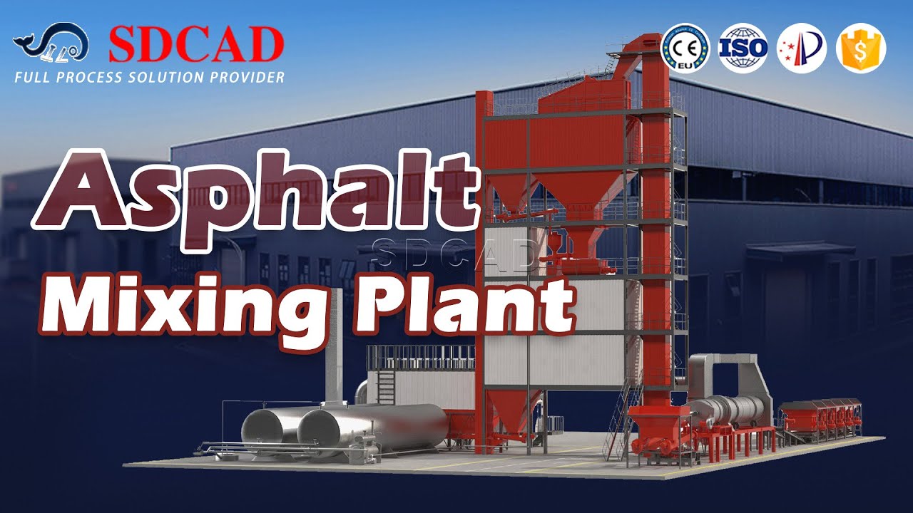 SDCAD Asphalt Mixing Plant