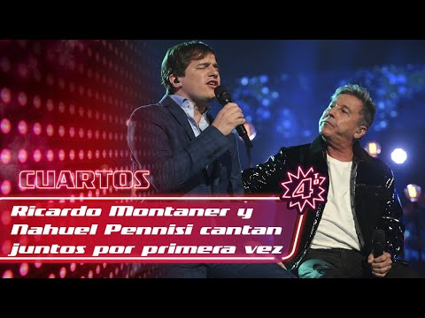 Ricardo Montaner y Nahuel Pennisi cantan juntos por primera vez en La Voz Argentina 2021