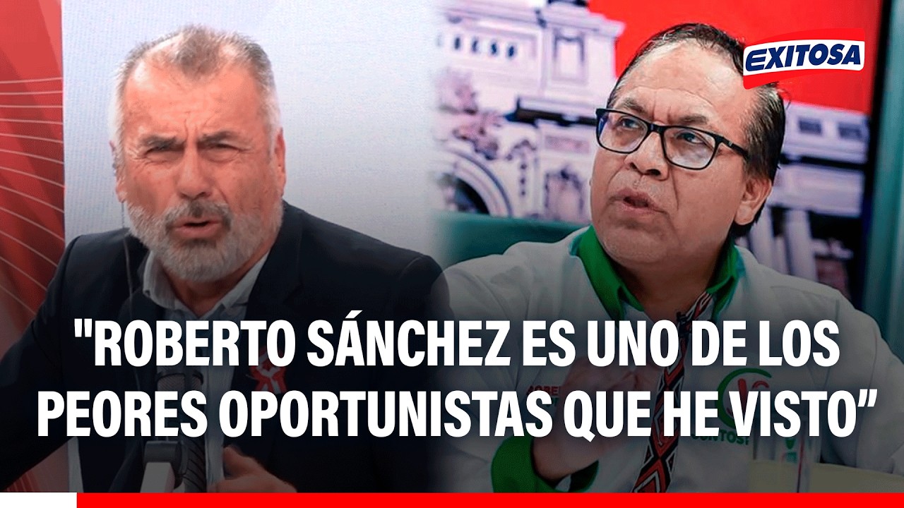 🔴🔵 Lúcar critica el "oportunismo" de Roberto Sánchez: "¡La izquierda no merece esa representación!"
