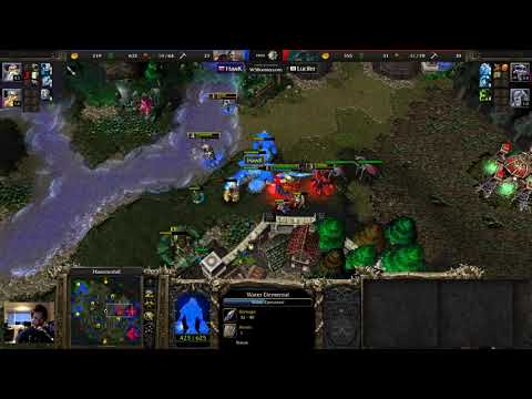 Lucifer (UD) vs HawK (HU) - WarCraft 3  -  Dolphin Cup - WC4379