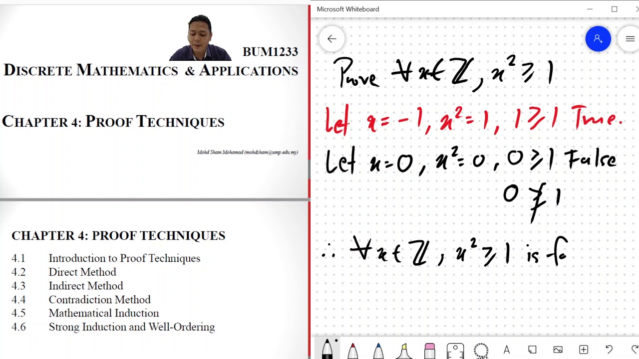 DMA 4 Extra - Logic and Proof Techniques