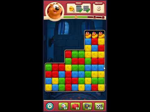 Toon Blast Level 1805 - NO BOOSTERS 🐻🐺🐱 | SKILLGAMING ✔️