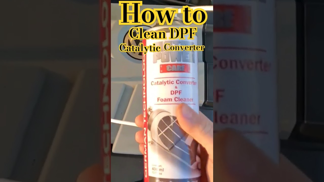 How to clean DPF & Catalytic regen fix TDI Audi Volkswagen Jetta Golf Touareg Motor Power Care