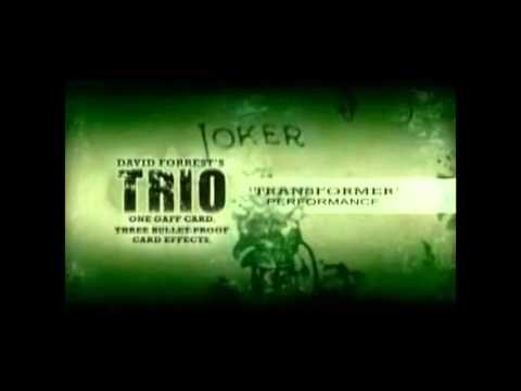 Saturn Magic -Trio (With Gaffs) by David Forrest - DVD