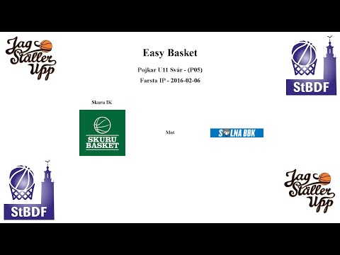 Skuru Basket (P05) mot Solna BBK - EB - 2016-02-06