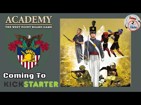 Academy: The West Point Board Game - Coming To Kickstarter