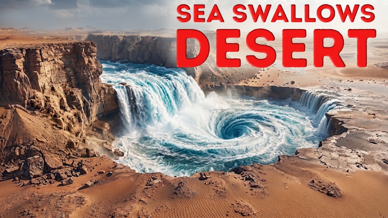 Atlantic Is Taking Over the Desert — One Flood Could Create an Entirely New Sea