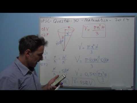 UFSC 2017 Mathematics Question 30