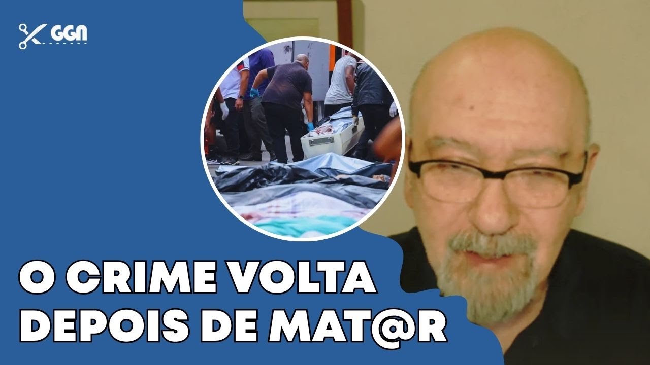 No dia seguinte o crime volta, diz Luiz Eduardo Soares sobre o massacre no Rio | Cortes TV GGN