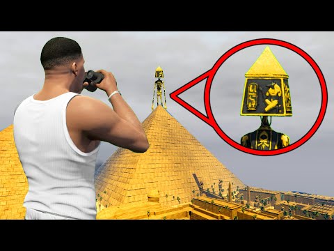 GTA 5 - WIR haben PYRAMIDEN SIREN HEAD gefunden!!