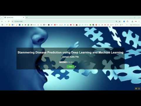 Stammering Disease Prediction using Audio Dataset in Python Projects